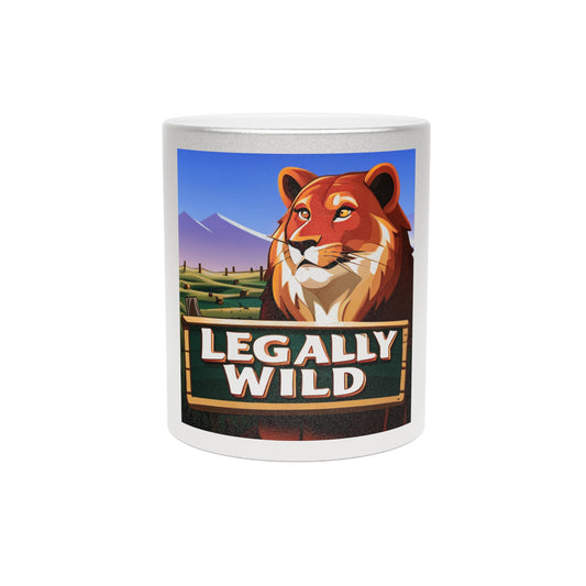 Eye of The Tiger #LegallyWild Mug (Silver\Gold)