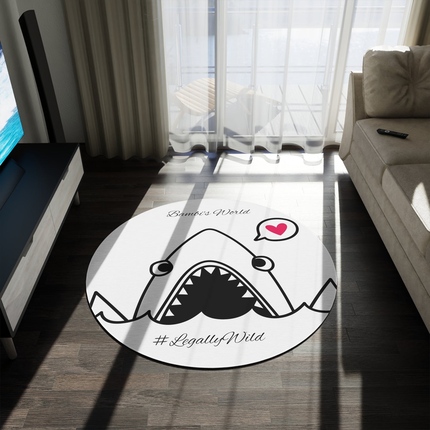 JAWS #LegallyWild Rug